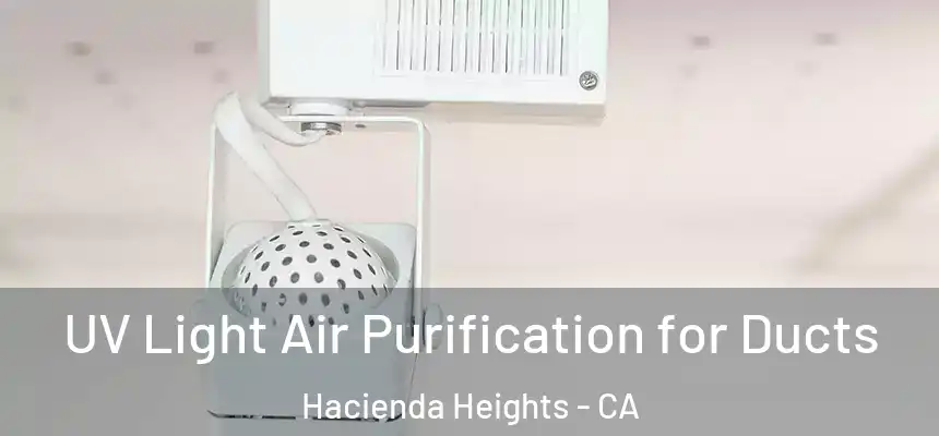  UV Light Air Purification for Ducts Hacienda Heights - CA